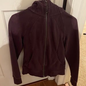 Lululemon scuba hoodie sz4 plum